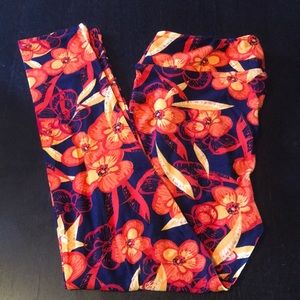 TC2 LuLaRoe leggings floral